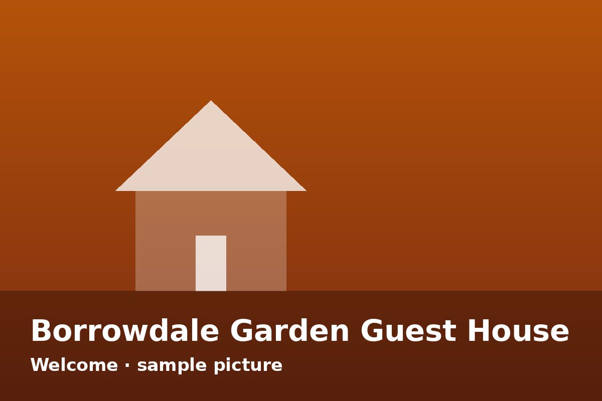 Sample: Borrowdale Garden Guest House — Borrowdale
