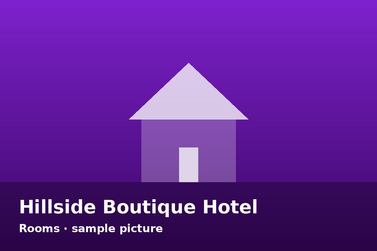 Sample: Hillside Boutique Hotel — photo 2